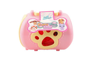 Набір іграшковий для дітей від 3років 11.5х7.8х9см №HW19073456 Переноска з домашнім улюбленцем Greenwich Products 1шт