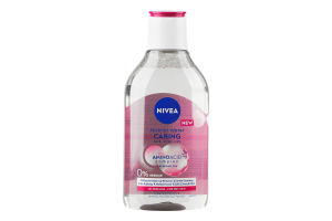 Вода мицеллярная нежная для сухой кожи лица, глаз и губ Nivea 400мл