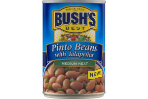 BUSH'S BEST Pinto Beans with Jalapenos
