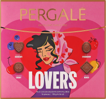 Конфеты ассорти Lovers Pergale к/у 118г