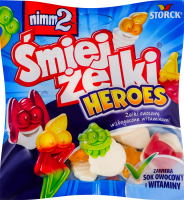 Мармелад жувальний збагачений вітамінами Герої Nimm2 м/у 90г