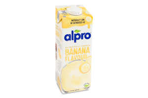 Напій соєво-банановий Alpro т п 1л
