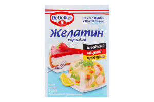 Желатин пищевой Dr. Oetker м/у 9г