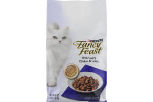Purina Fancy Feast With Savory Chicken & Turkey Gourmet Cat Food