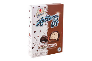 Конфеты в шоколадной глазури Stracciatella O's Halloren к/у 125г