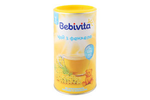 Чай для дітей від 1тиж швидкорозчинний з фенхелю Bebivita тубус 200г
