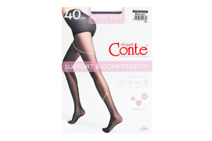 Колготки жіночі Conte elegant Active soft 40den 3 nero