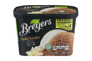 Breyers Vanilla Chocolate Ice Cream