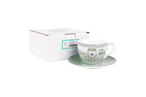 Н-р PIP Studio Lily&Lotus Tiles чашка 280мл+блюдце