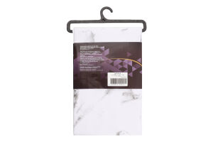 Скатертина столова з принтом на тканній основі 2шари 137*100см Даріана