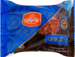 Маффин с начинкой Соленая карамель CaraMilk Рум'янець м/у 100г