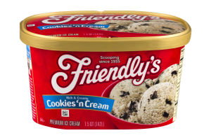 Friendly's Premium Ice Cream Cookies 'n Cream