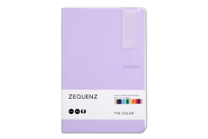 Блокнот Zequenz А5 лавандовий 100арк 1005456