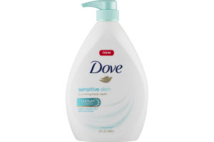 Dove Body Wash Pump Sensitive Skin 34 oz