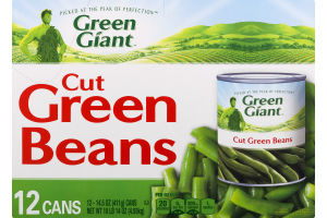 Green Giant Cut Green Beans - 12 CT