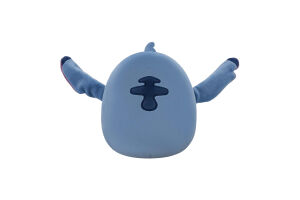 Игрушка мягкая для детей от 3лет 17см №SQDI00731 Стич гавайских леях Disney Squishmallows 1шт