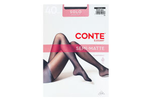 Колготки жіночі Conte elegant Solo 40den 3 nero