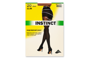 Колготки жіночі Instinct Slim 20den 4 natural