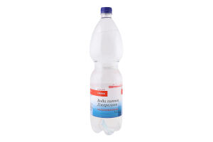 Вода питна сильногазована Джерельна Marka Promo п/пл 1.5л