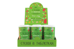 Замінник цукру Стевія у таблетках, Health Hunter, 200таб.