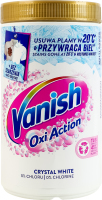 Средство для удаления пятен и отбеливатель для тканей порошкообразное Кристальная белизна Oxi action Vanish 1.4кг