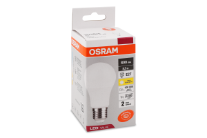 Лампа світлодіодна 8,5W 230V E27 3000К LVCLA75 Осрам