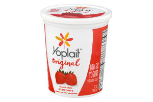 Yoplait Low Fat Yogurt Original Strawberry