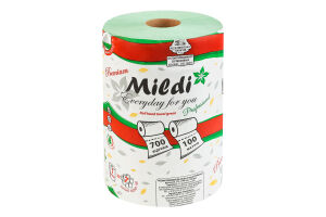 Рушник паперовий рулонний 700 аркушів 100м Premium Professional Mildi 1шт