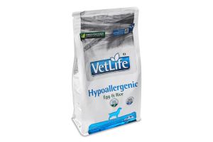 Корм сухий повнораціонний для собак Egg&rice Hypoallergenic Vet Life Farmina м/у 2кг