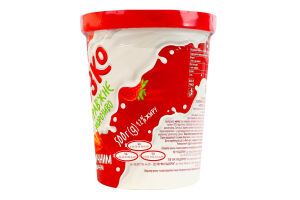Мороженое 12% с клубничным наполнителем Морозко Хладик ведро 500г