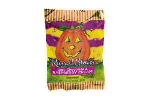 Russell Stover Dark Chocolate Pumpkin Raspberry Cream
