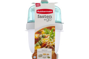 Rubbermaid Fasten + Go Soup Kit