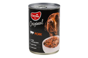 Корм д/дорослих собак Original Mono Protein з свининою 400г ж/б Carnie