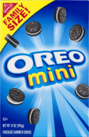 Oreo Mini Chocolate Sandwich Cookies Family Size