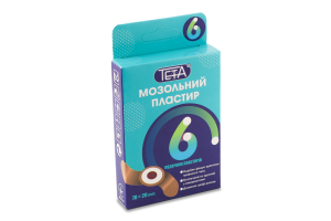 Пластир мозольний 70*20мм 6шт Teta