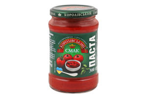 Паста томатная 25% Классическая Королівський Смак с/б 300г