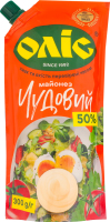 Майонез 50% Чудовий Оліс д/п 300г