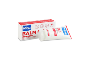 Бальзам для раздраженной сухой чувствительной кожи младенцев, детей и взрослых восстанавливающий Mixa 50мл