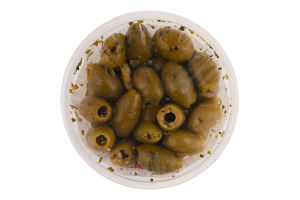 Оливки зелені по-апулійськи без кісточок