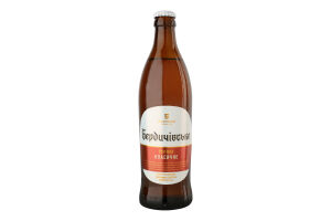 Пиво 0,5л 3,5% Бердичівське Класичне світле скляна пляшка