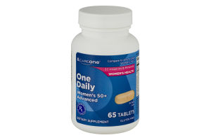 CareOne One Daily Women's 50+ Advanced Dietary Supplement Tablets - 65 CT