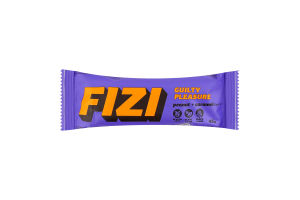 Батончик у шоколадній глазурі Peanut+caramel Guilty pleasure Fizi м/у 45г