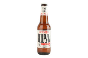 Пиво 330мл 6.2% светлое пастеризованное India pale ale Lagunitas бут