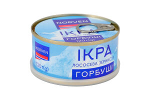 Икра горбуши зернистая Norven ж/б 120г