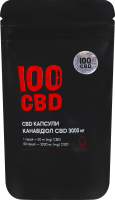 Добавка диетическая капсулы CBD 3000мг 100 CBD 60шт