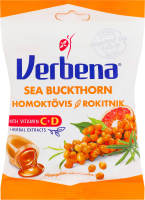 Цукерки м'які з обліпихи з вітамінами Verbena м/у 60г