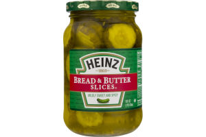 Heinz Pickle Bread & Butter Slices Midly Sweet and Spicy