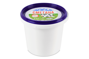 Сметана 21% ТОВ Альдіс Д відро 840г