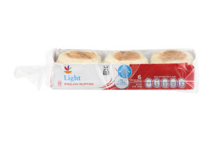 Ahold Light English Muffin - 6 CT