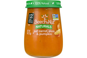 Beech-Nut Naturals Just Carrot, Corn & Pumpkin Stage 2